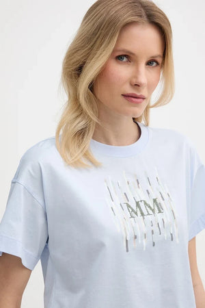 MM by Max Mara cotton women's T-shirt FUNALE