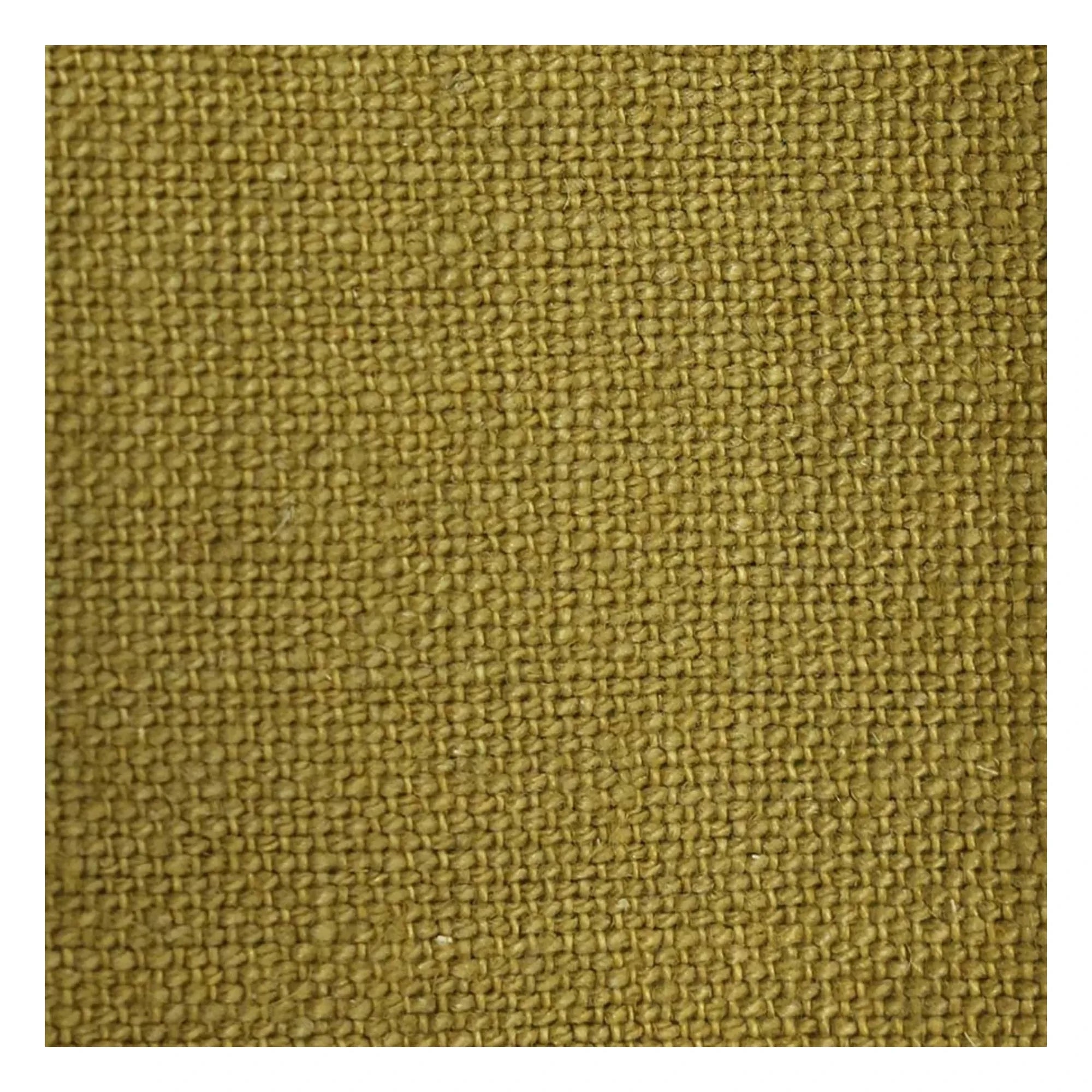 HKliving - 4-Person Linen Sofa Nomad | Mustard
