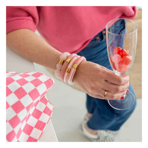 Parabaya - Riviera Rosado 3 Bracelets | Pink