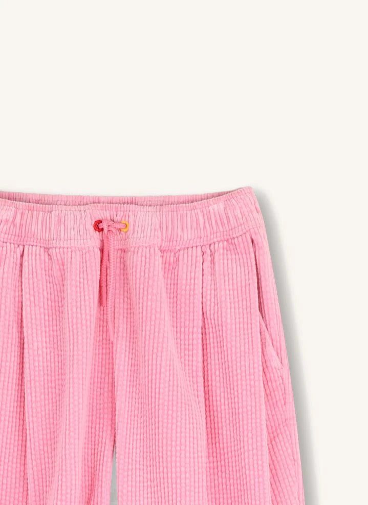 Kenzo - Velvet Elastic Waist Pants | Candy Pink