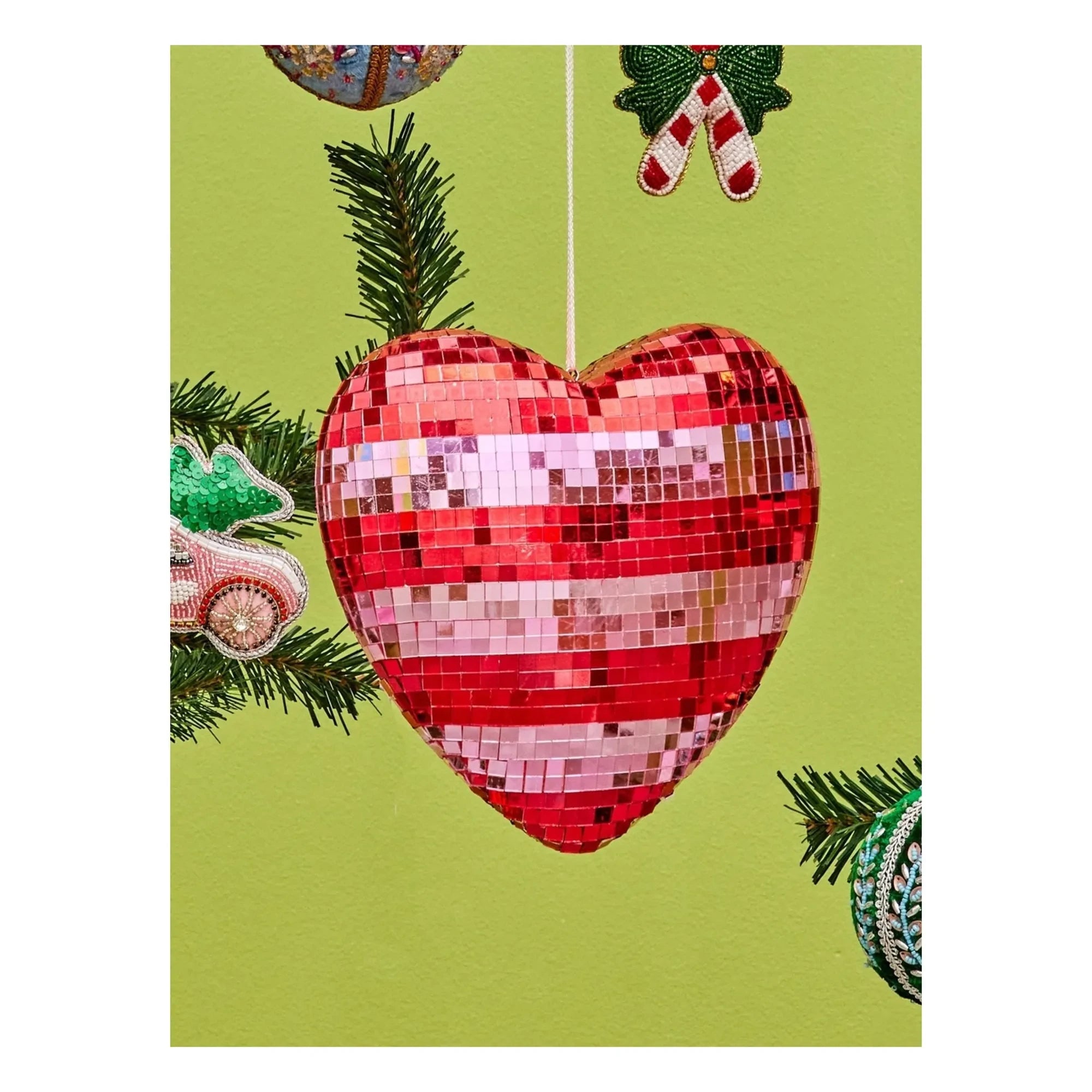 Rice - Heart-Shaped Ball | Red