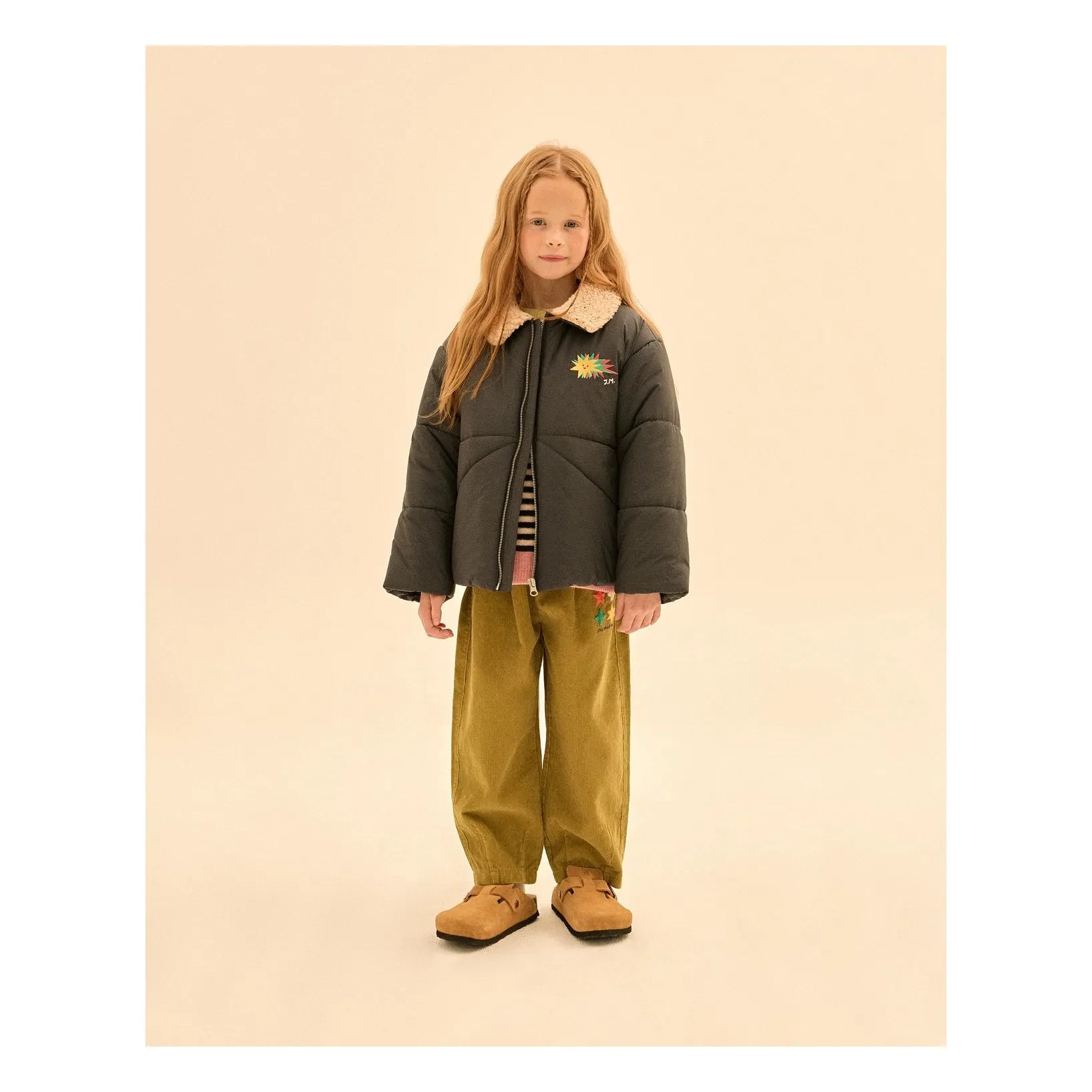 Jelly Mallow - Star Quilted Jacket | Black