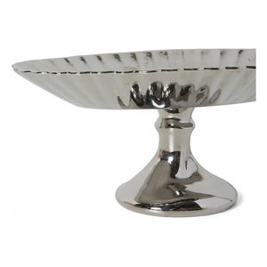 HKliving - New Classics pedestal bowl | Chrome