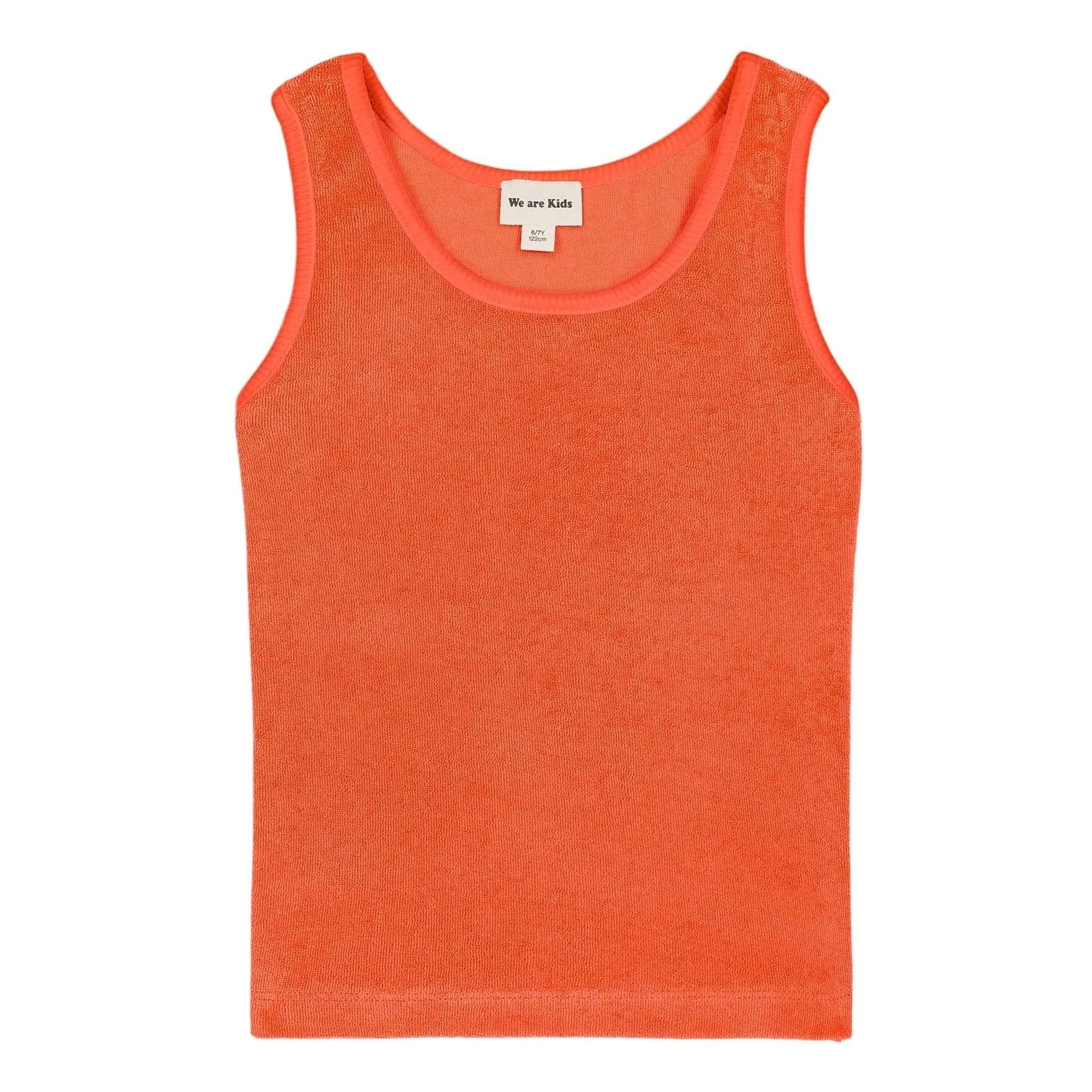 We Are Kids - Marcel Sponge Organic Cotton Tank Top | Coral