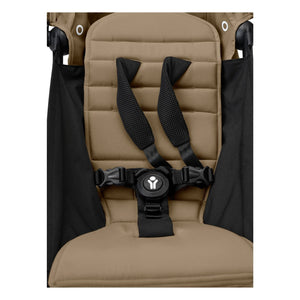 Stokke® - YOYO³ 6+ Baby Stroller Black Frame | Toffee