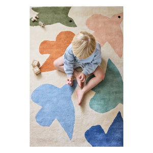 Bleuu-studio - Bird Rug | Blue