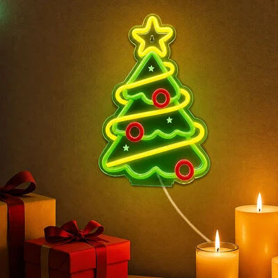 Legami - Christmas Tree Christmas LED Neon Sign - It's a Sign