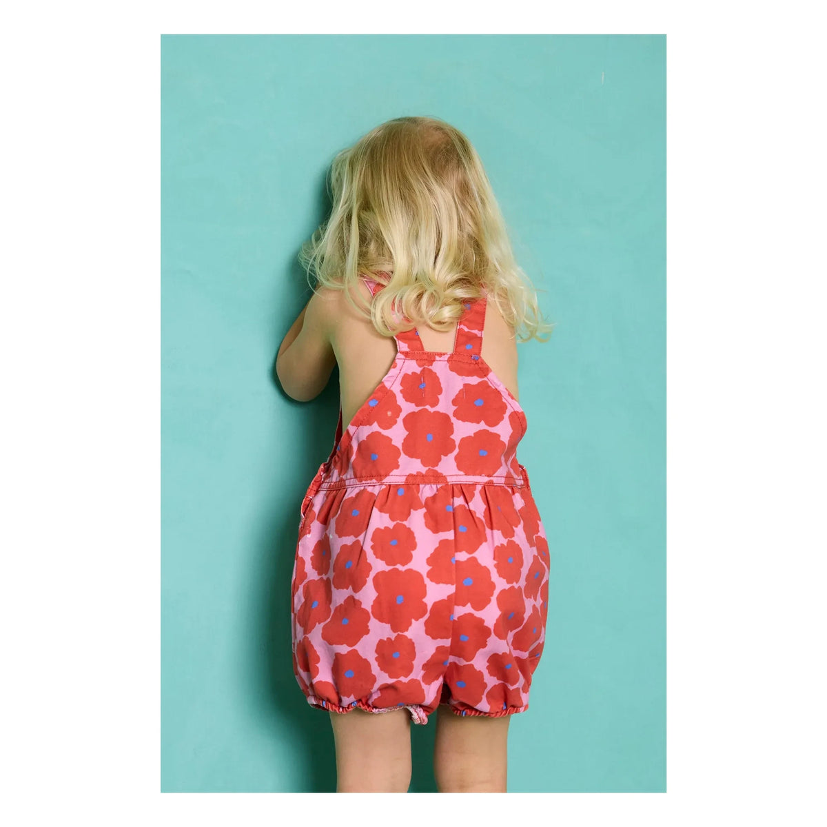 Favorite People - Neapolitan Floral Jumpsuit Shorts | Red