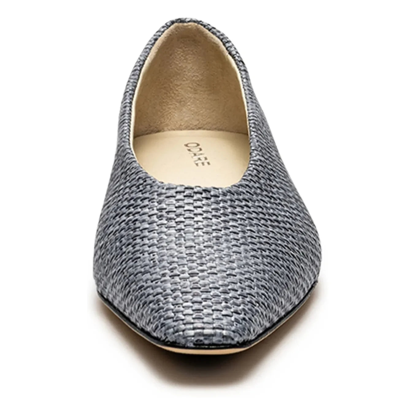 Odare - Blue Raphia Ballerinas Bilbao