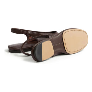 Soeur - Emmett Leather Ballerinas | Chocolate