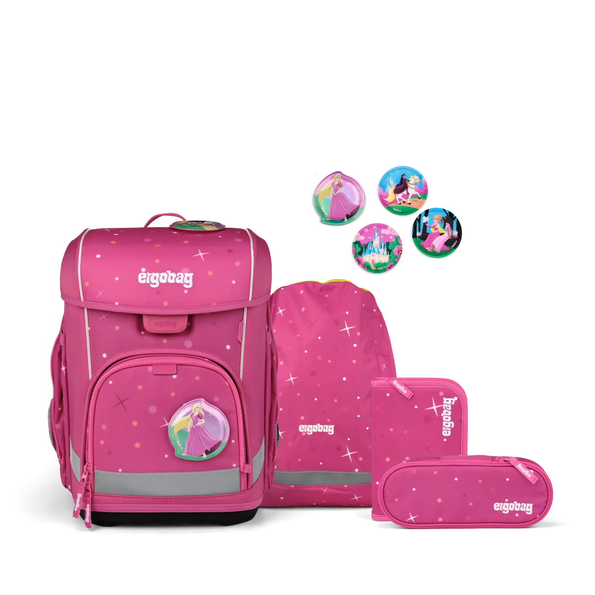 Ergobag - School Bag Set cubo Wonbearcastle