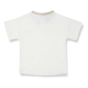 1+ in the family - Ordis Linen T-Shirt | White