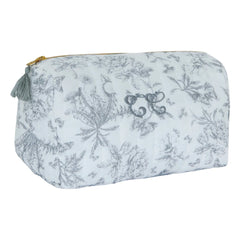 Tartine et Chocolat - Toile de Jouy Pattern Diaper Bag | Gray