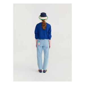 Bobo Choses - Color Block Recycled Cotton Hat | Blue