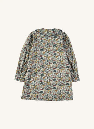 Risu Risu - Paola Liberty Organic Cotton Dress | Green