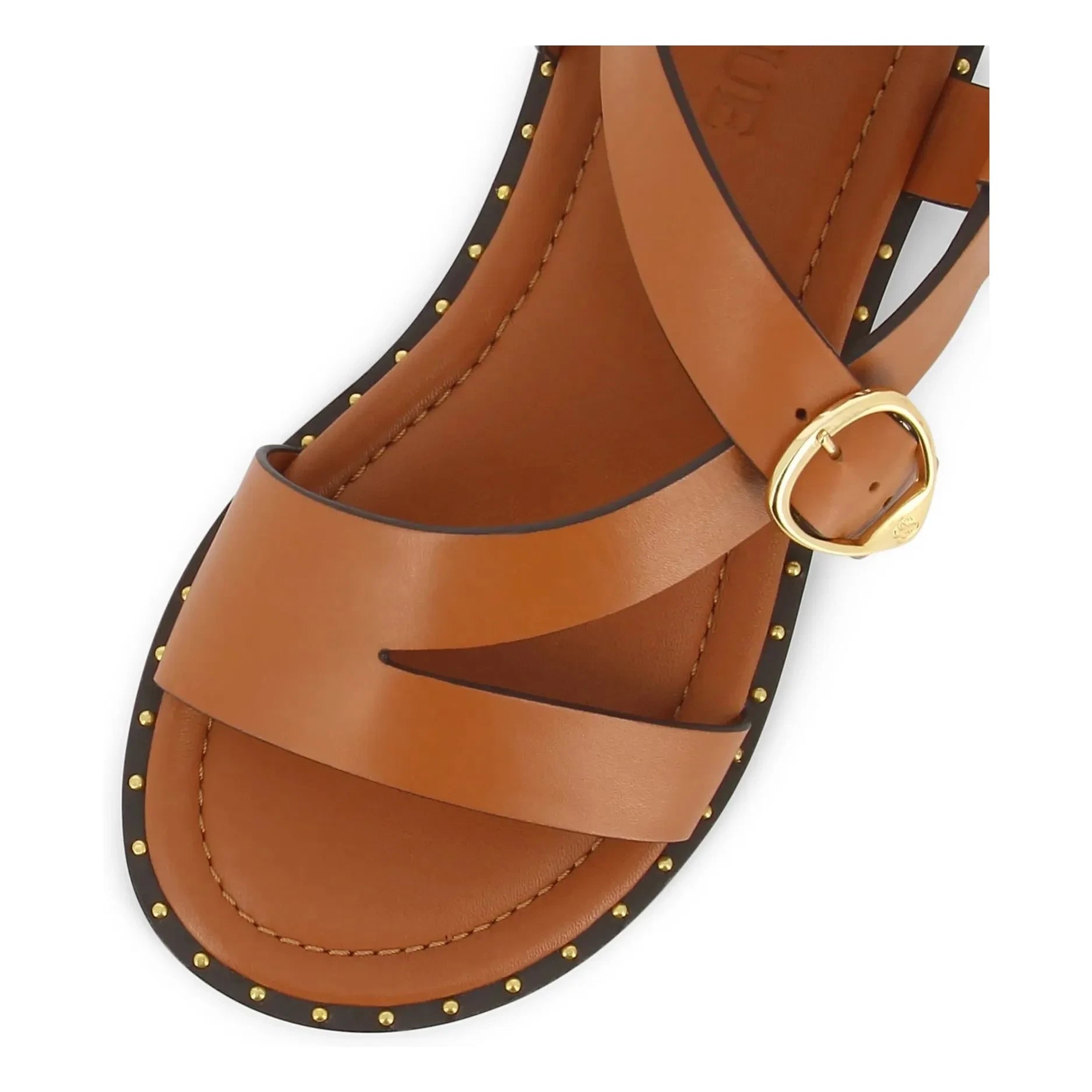 Socque Paris - Hydra Leather Sandal | Camel