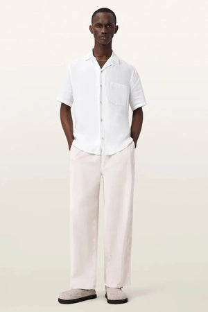 AllSaints erkek keten gömlek TRI