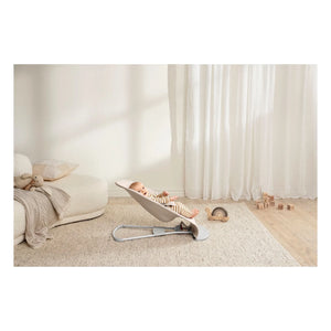 BabyBjörn - Bliss lounger in variegated woven jersey | Beige