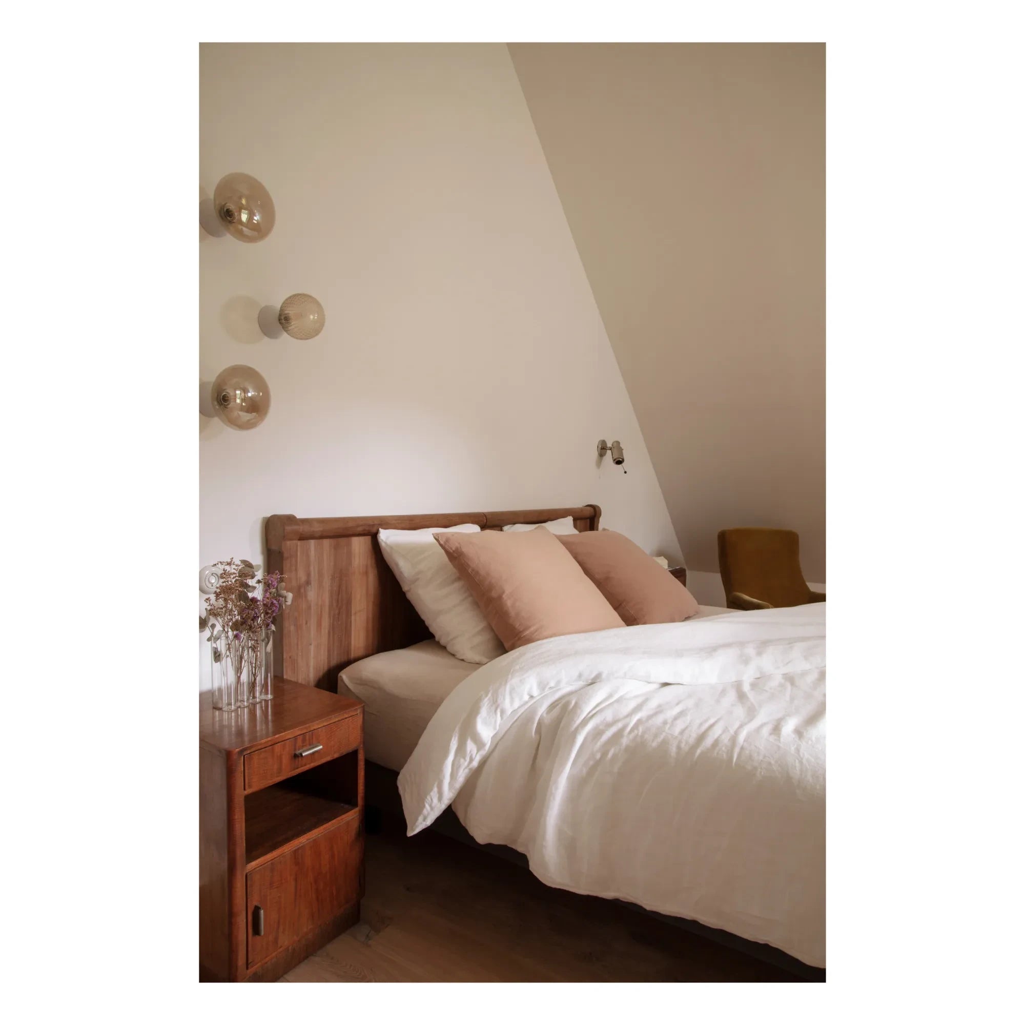 Communauté de biens - Washed Linen Pillowcase | Off-White