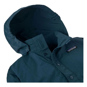 Patagonia - Recycled fiber daily outdoor jacket for babies | Dark blue
