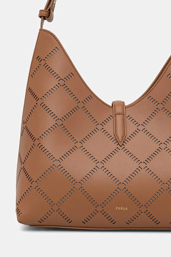 Furla kadın deri hobo çanta Goccia M Hobo