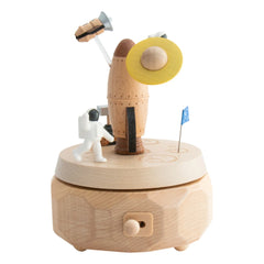 Wooderful Life - Space Explorer Wooden Music Box