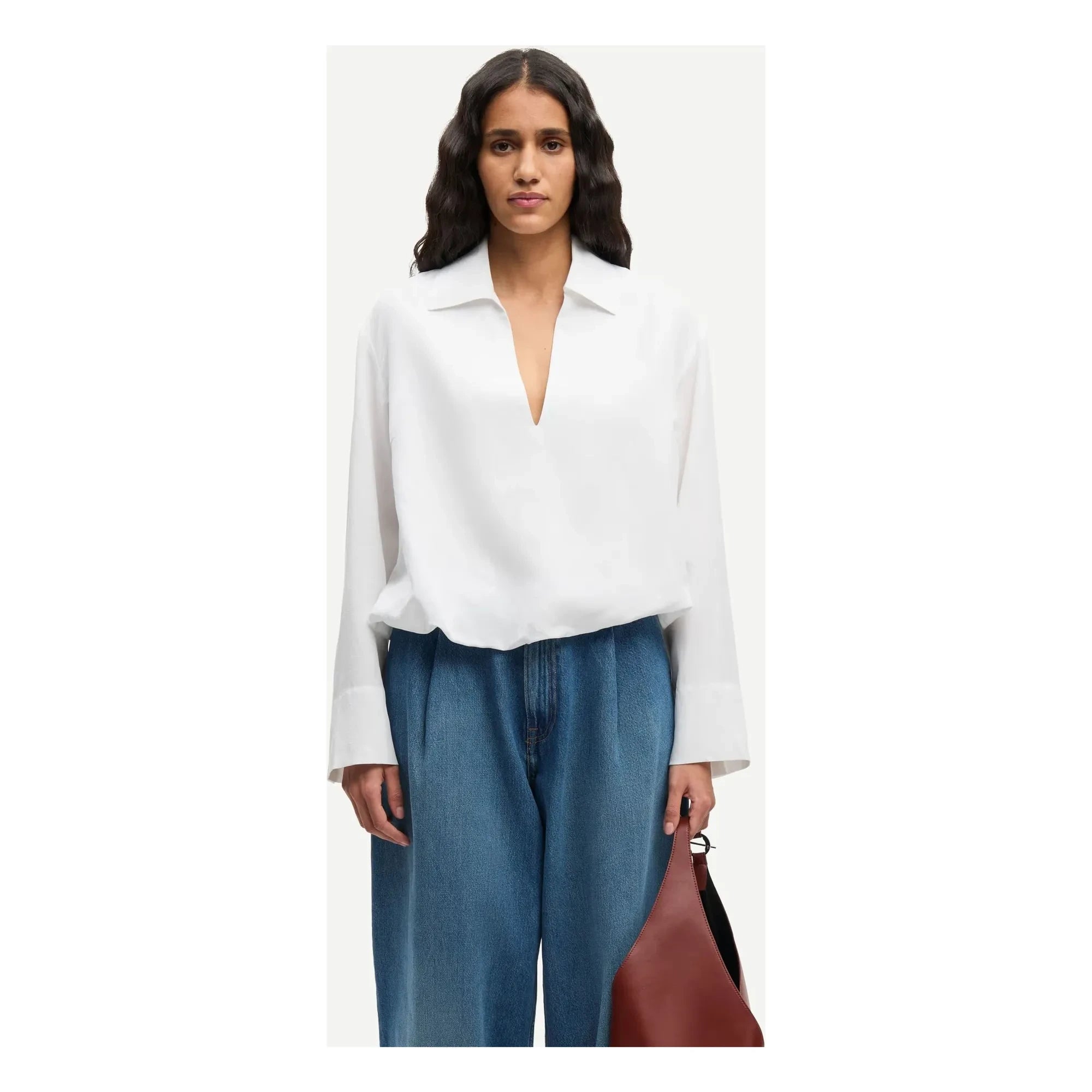 Samsoe Samsoe - Sadaphne Linen Dress | White