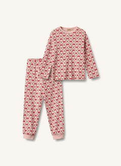 Wheat - Mila Organic Cotton Pajama Knots | Dusty Pink