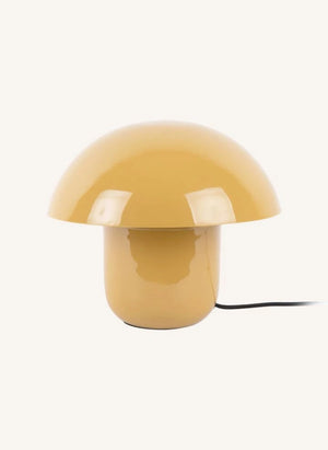 Present Time - Fat Mushroom Table Lamp | Mustard