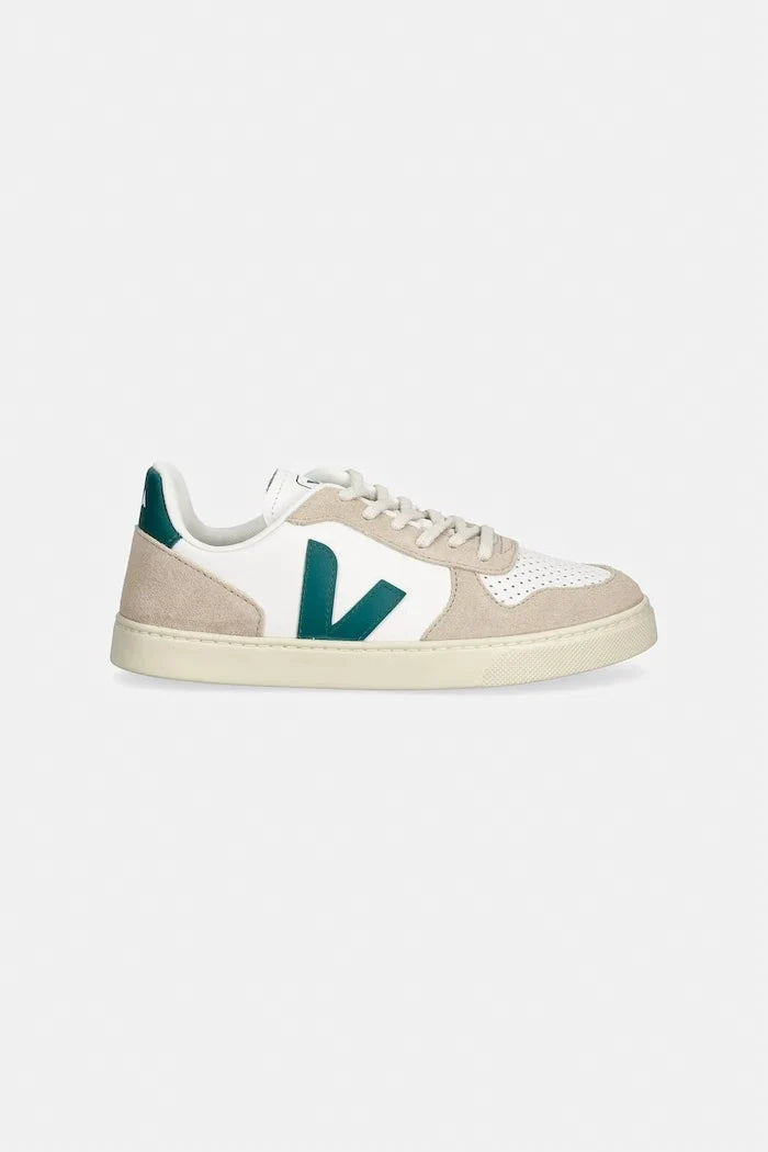 Deri spor ayakkabı Veja Small V-10 Laces