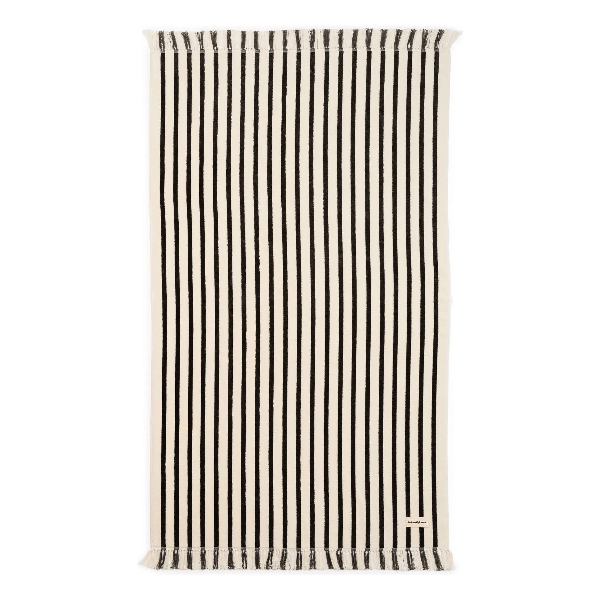 Business & Pleasure Co. - Beach Towel | Black