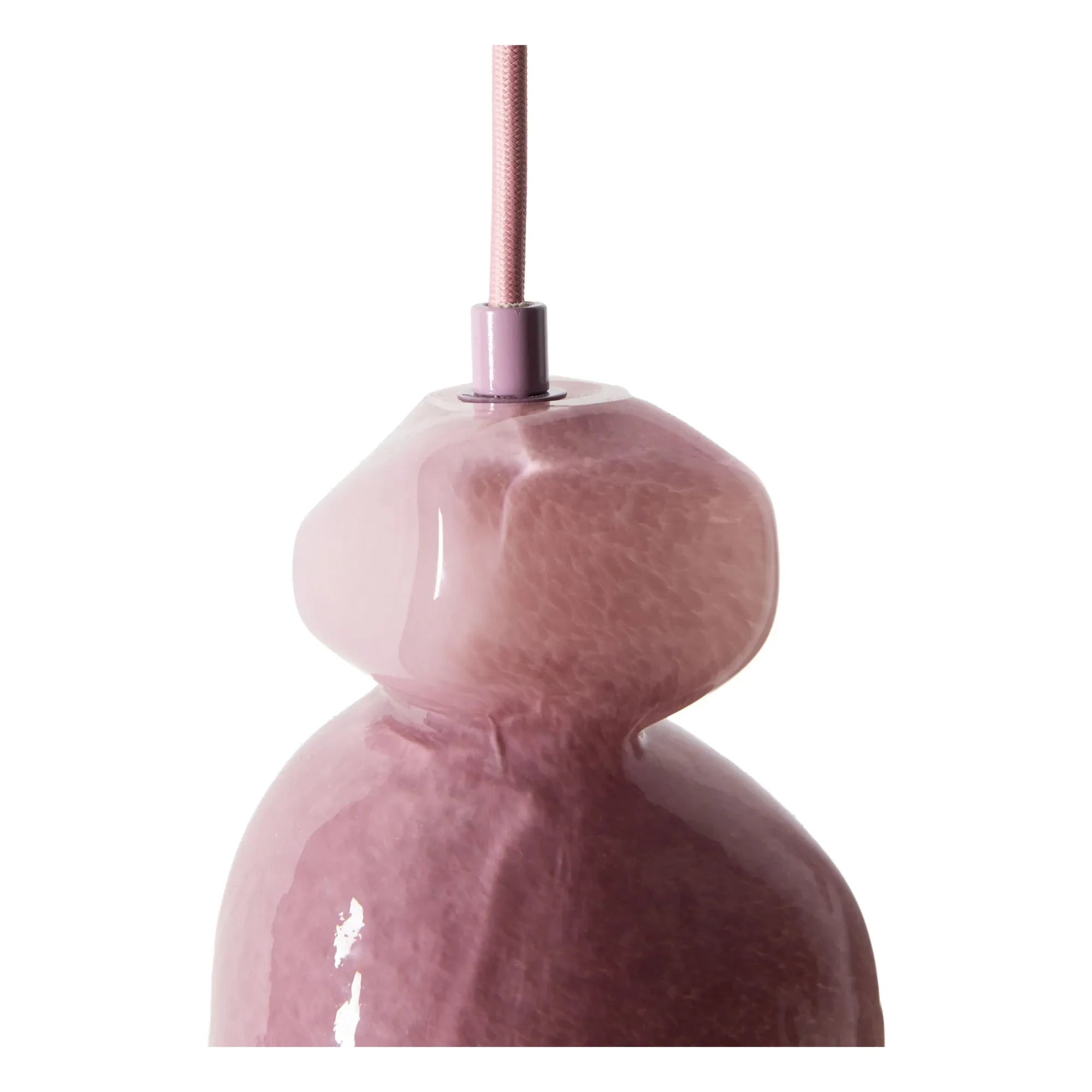 HKliving - Glass pendant lamp, Nienke Sikkema | Pink