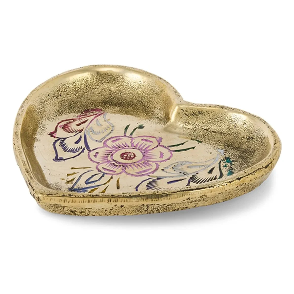 Doing Goods - Miracle Mila Heart Plate | Brass