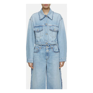 Closed - Boxy Denim Jacket | Light Blue