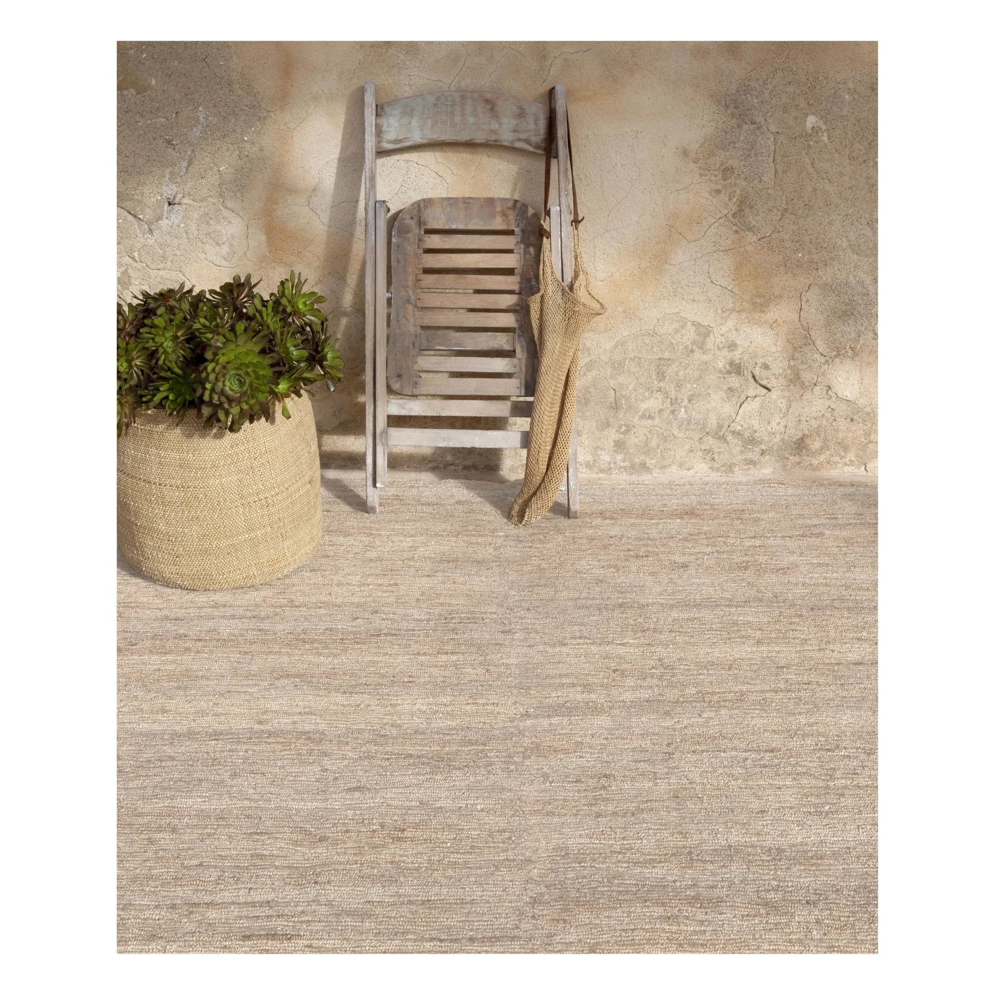 Nanimarquina - Earth Jute Rug, Ariadna Miquel | Cream