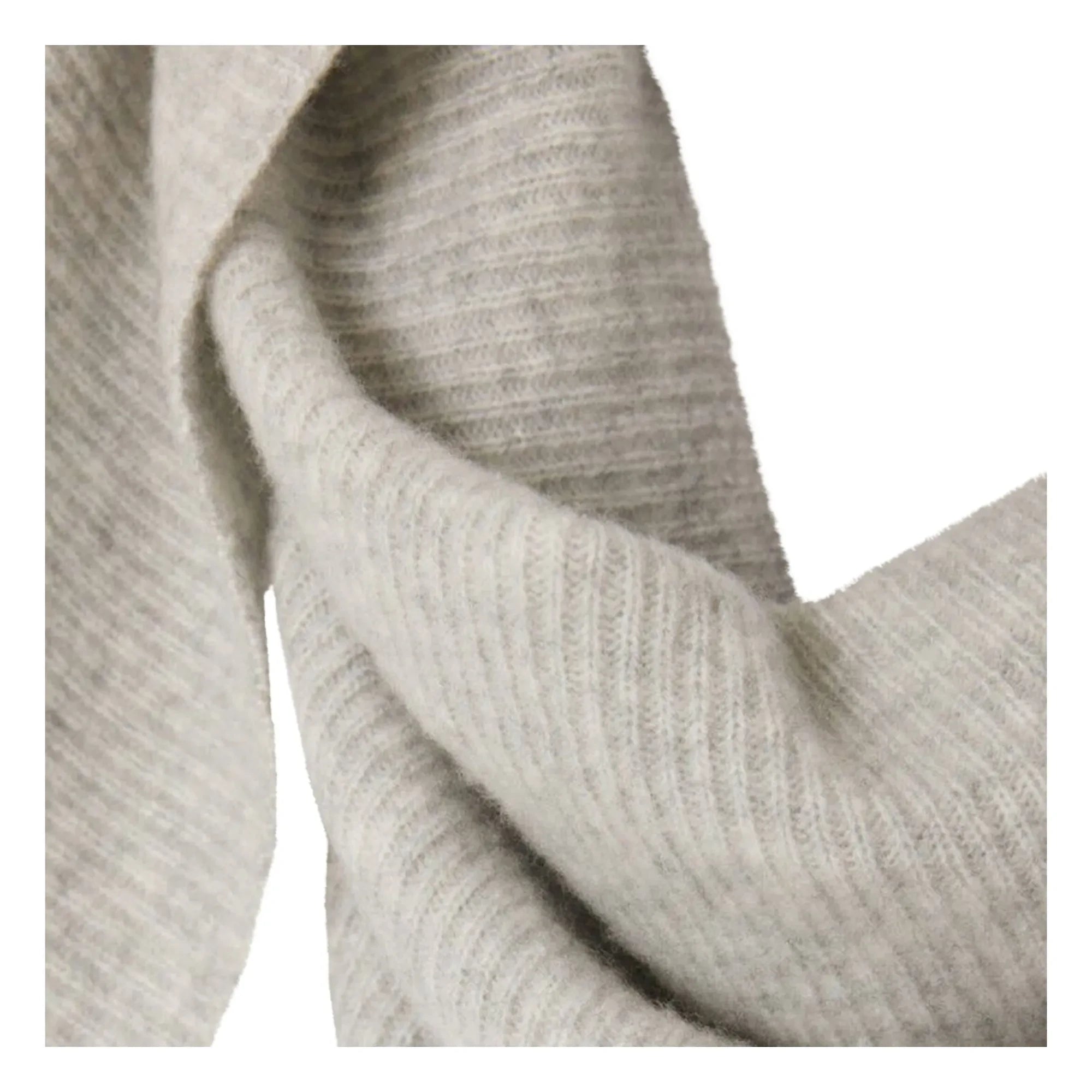 American Vintage - Raxow Wool Scarf | Gray Melange