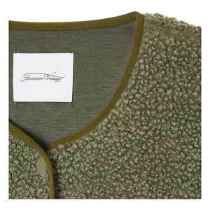 American Vintage - Hoktown Sleeveless Jacket | Marled Khaki