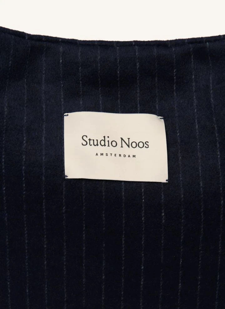 Studio Noos - Flanel anne çantası | Lacivert