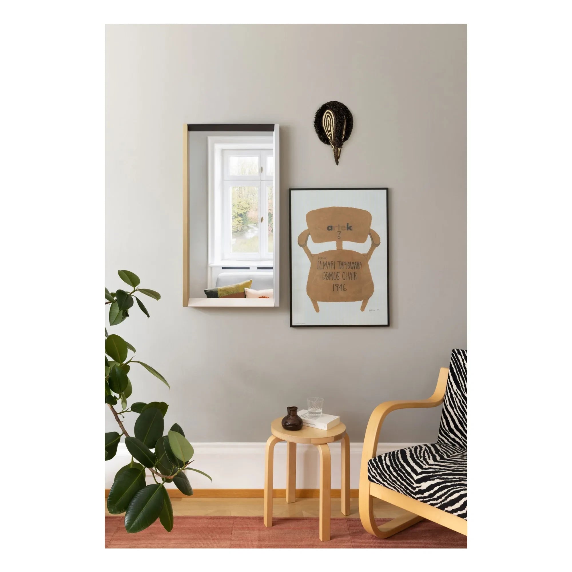 Vitra - Colour Frame Mirror - Julie Richoz | Gray