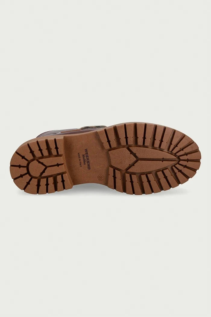 Weekend Max Mara Kadın Deri Postal Bot