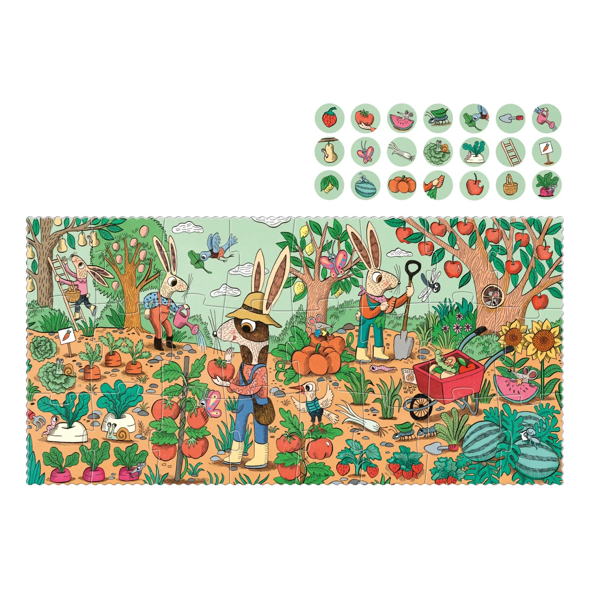 Londji - Bunny Garden Puzzle - 24 Pieces