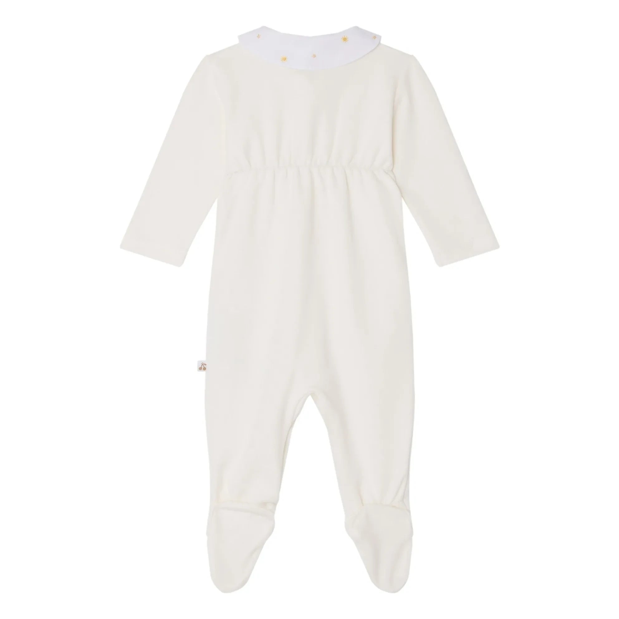 Bonpoint - Tilouan Organic Cotton Pajamas | Cream