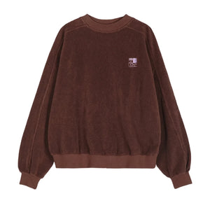 Bobo Choses - Sweat Mystery BC Organik Pamuk | Koyu Kahverengi