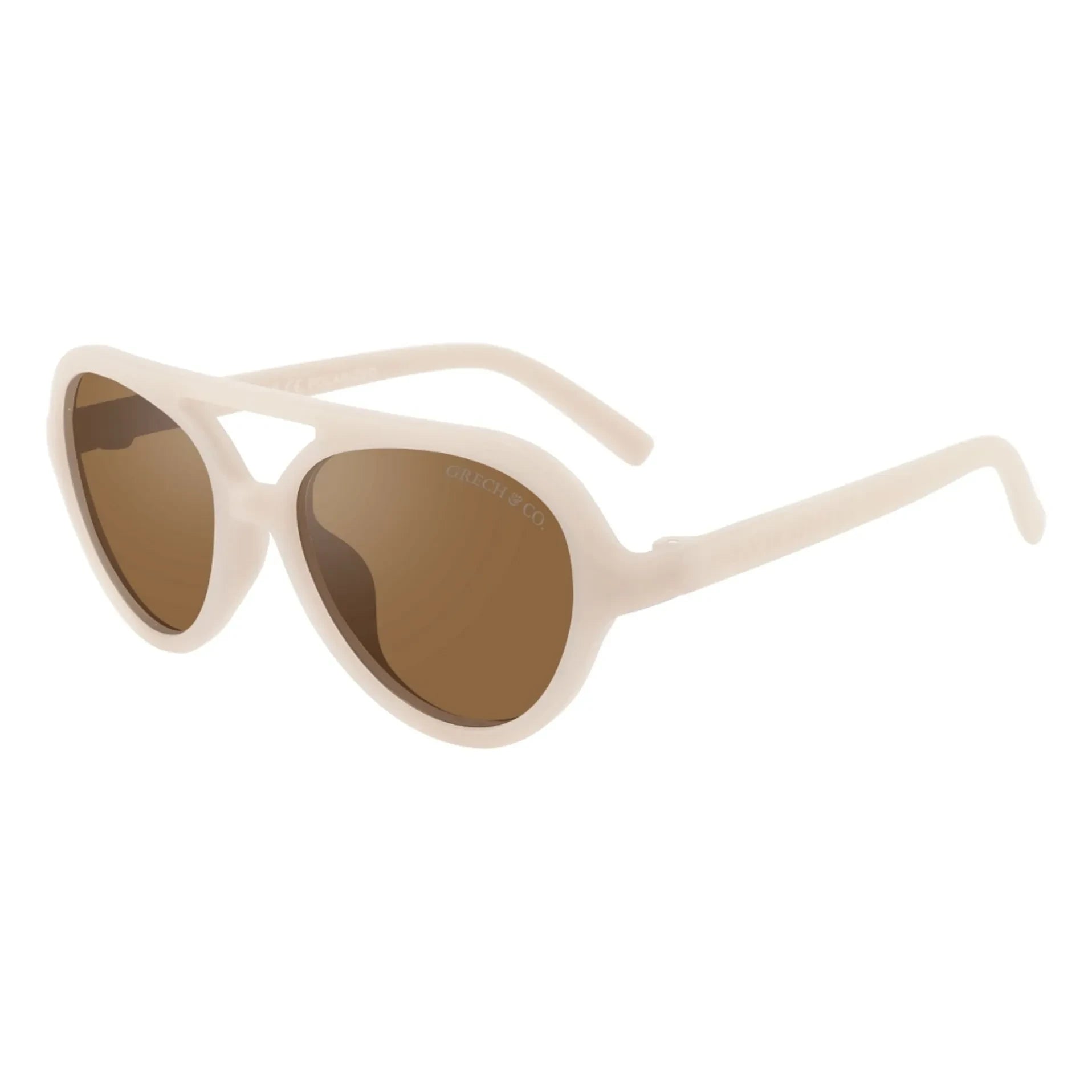 Grech & Co - Aviator Polarized Sunglasses | Sand