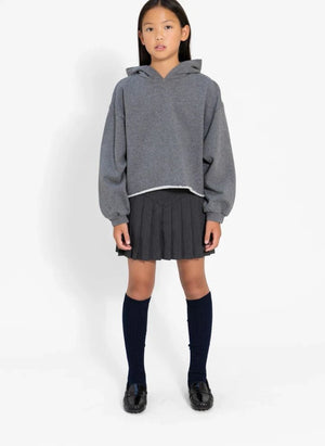 Smallable Kid - Bath Pleated Skirt | Heather grey