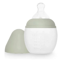 Elhée - Medical Silicone Baby Bottle and Physiological Nipple | Sage