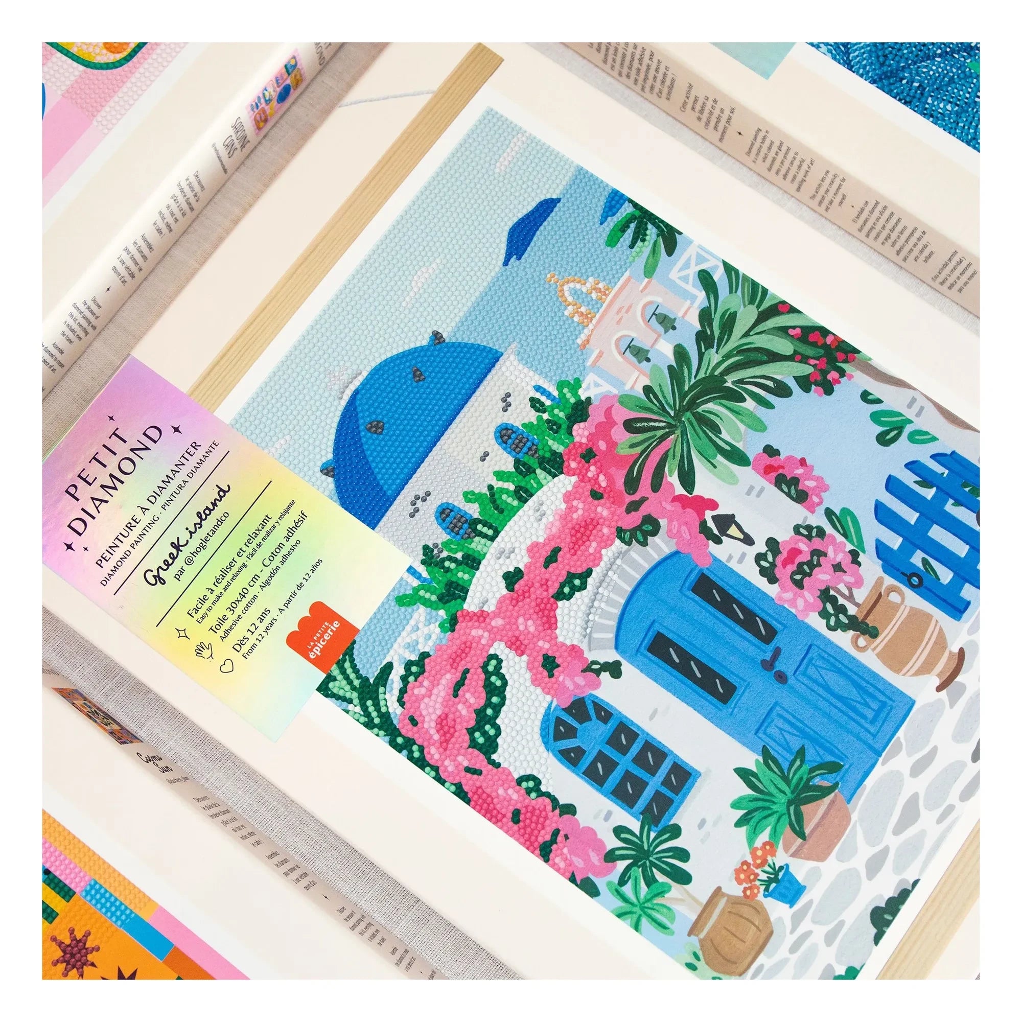 La Petite Épicerie - Diamond Painting Set - Greek Island