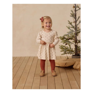 Quincy Mae - Barrette Düğüm Kanca | Rouge Brun