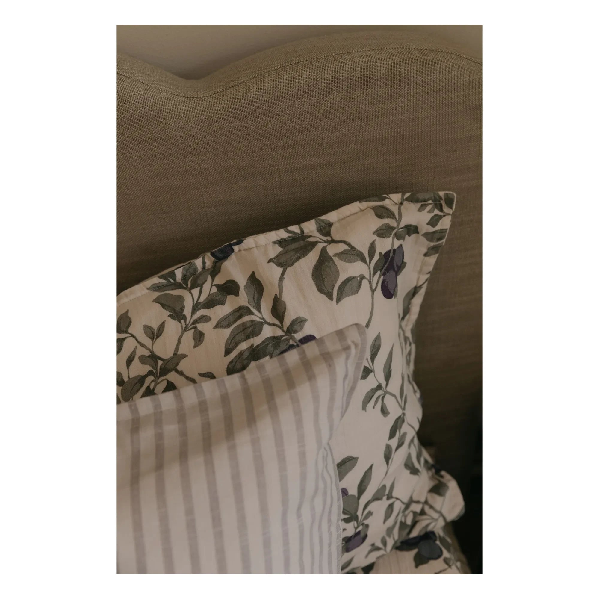 garbo&friends - Striped Pillowcase | Beige
