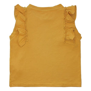 Babe & Tess - Volants Antonella T-Shirt | Ochre